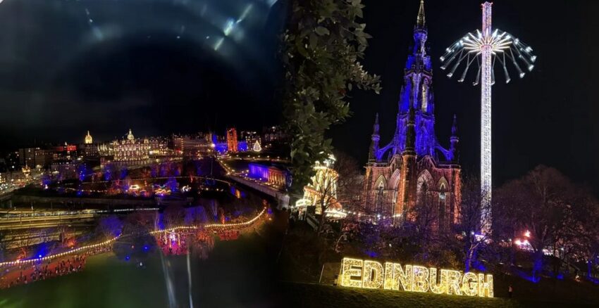 Ecosse Edimbourg à Noël