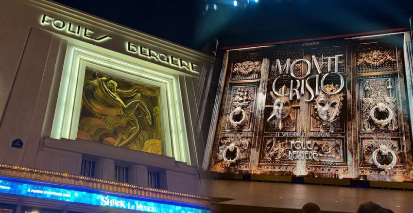 Monte Cristo le spectacle musical aux Folies Bergère